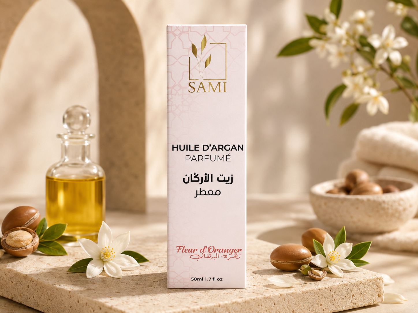 Huile d'argan Fleur d'oranger