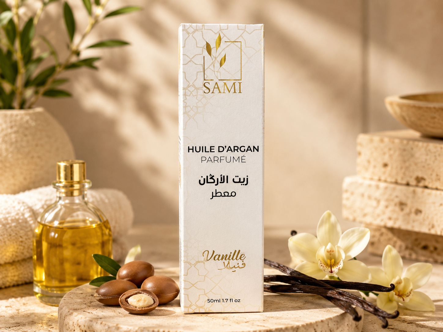 Huile d'argan Vanille