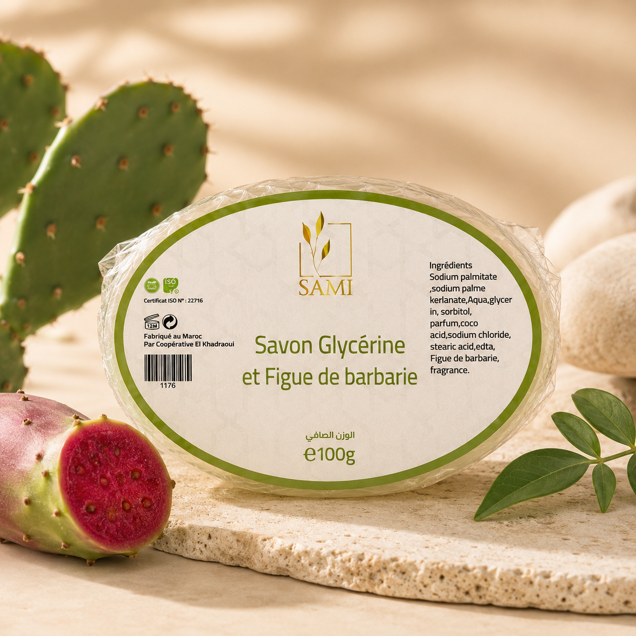 Savon glycérine Figue de Barbarie
