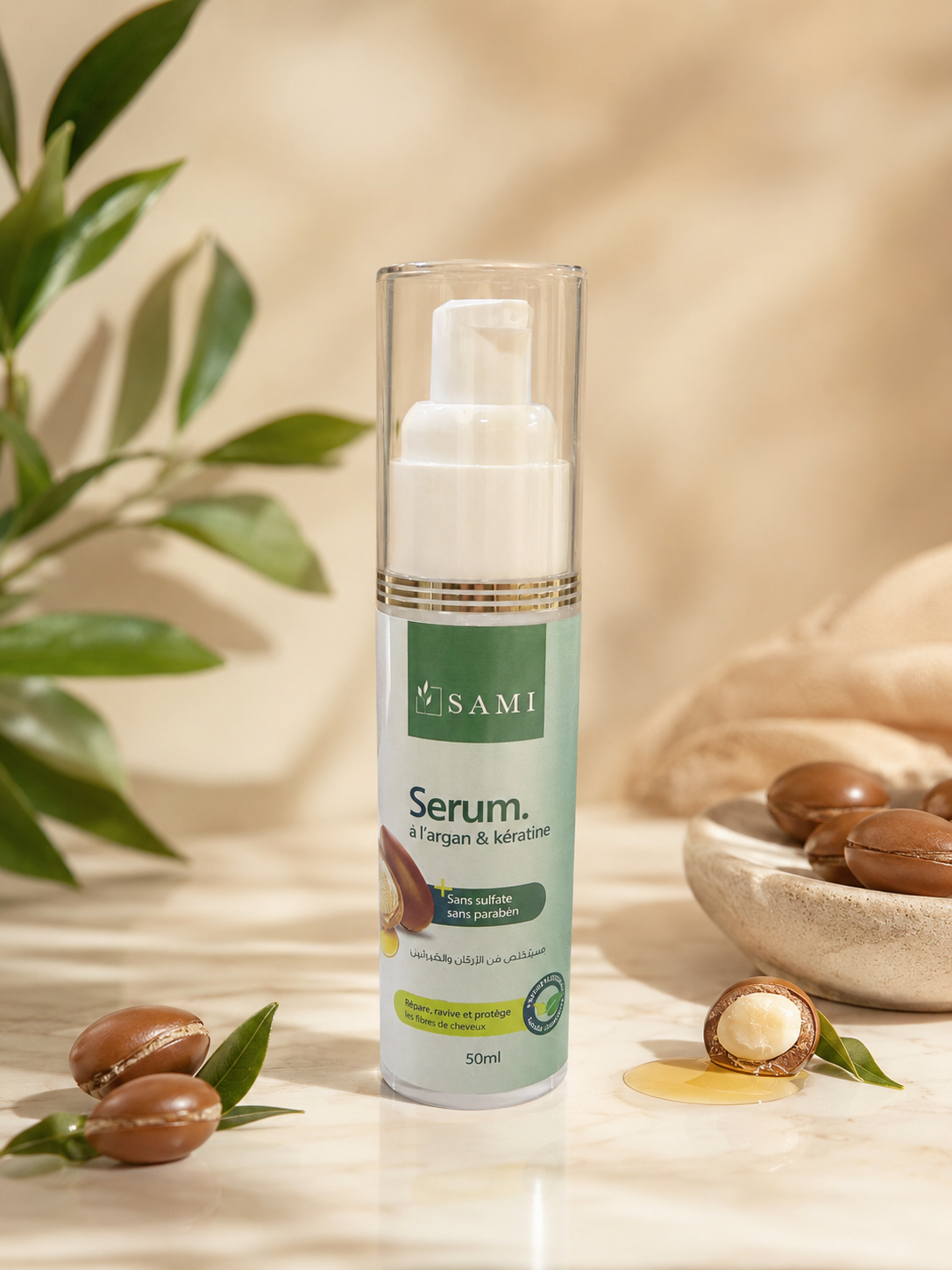 Sérum Capillaire Argan & Kératine