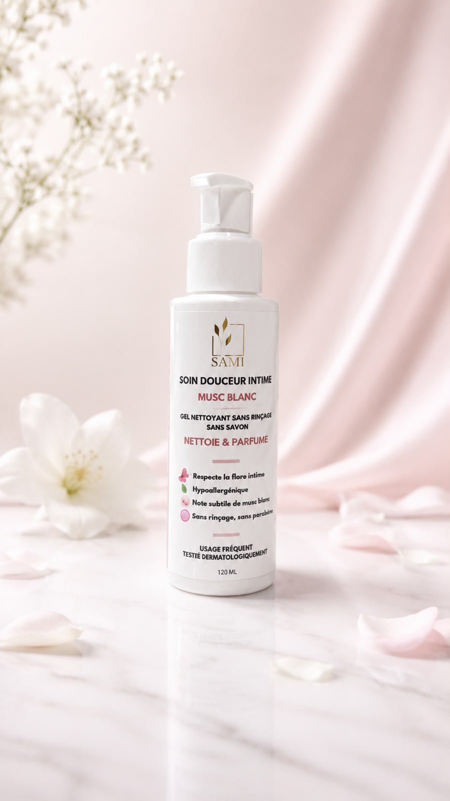 Gel intime sans rinçage