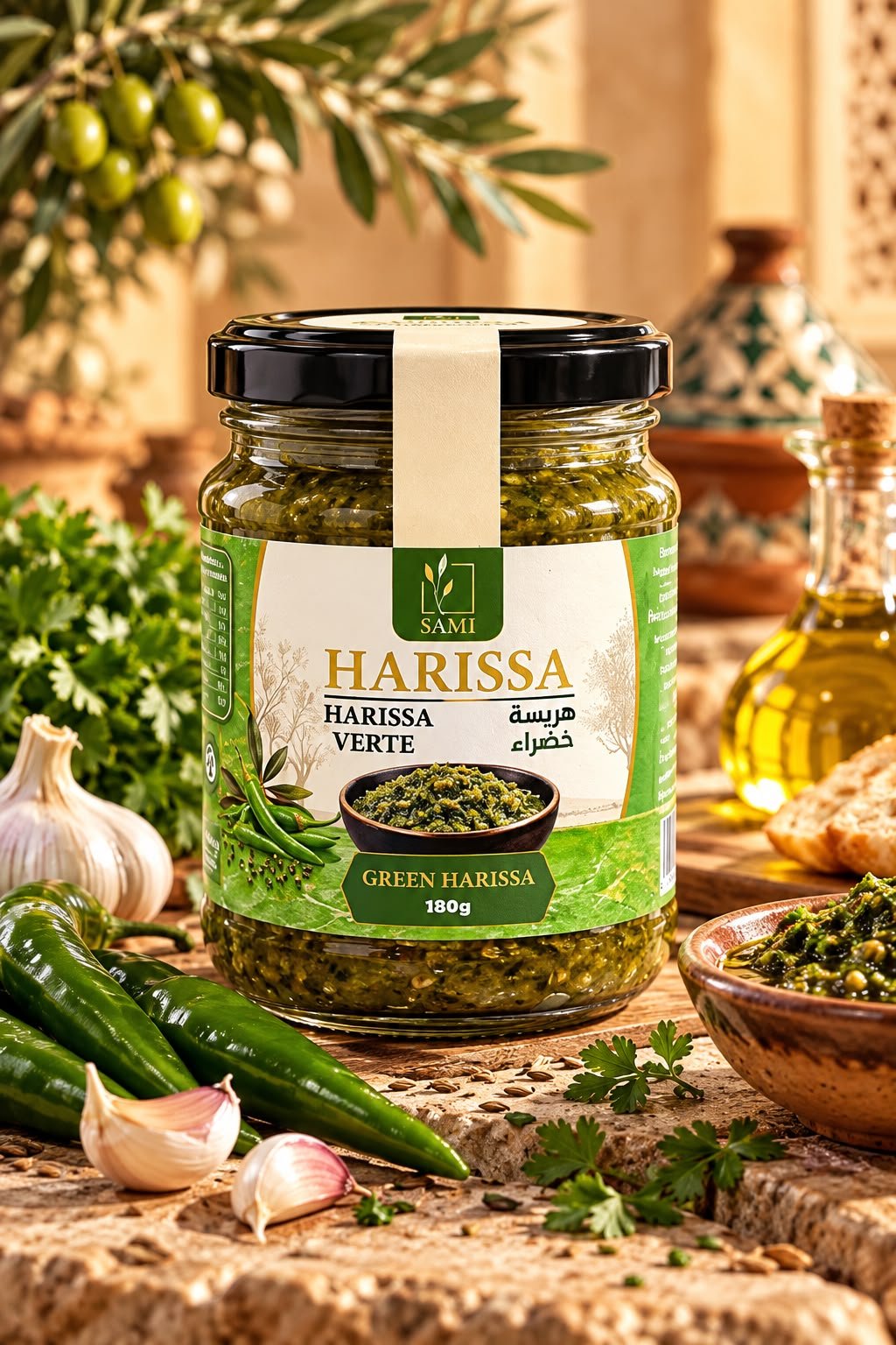 Harissa verte